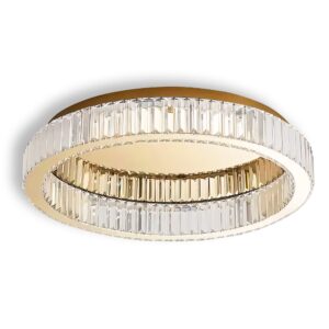 Toolight Stropní LED osvětlení Crystal Modern D7 APP1723-C 60cm zlaté