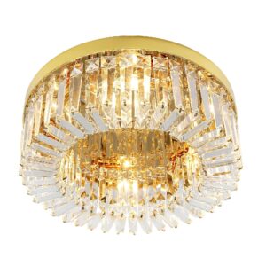 Toolight Stropní LED osvětlení Modern D53 APP1729-8C 60 cm zlaté