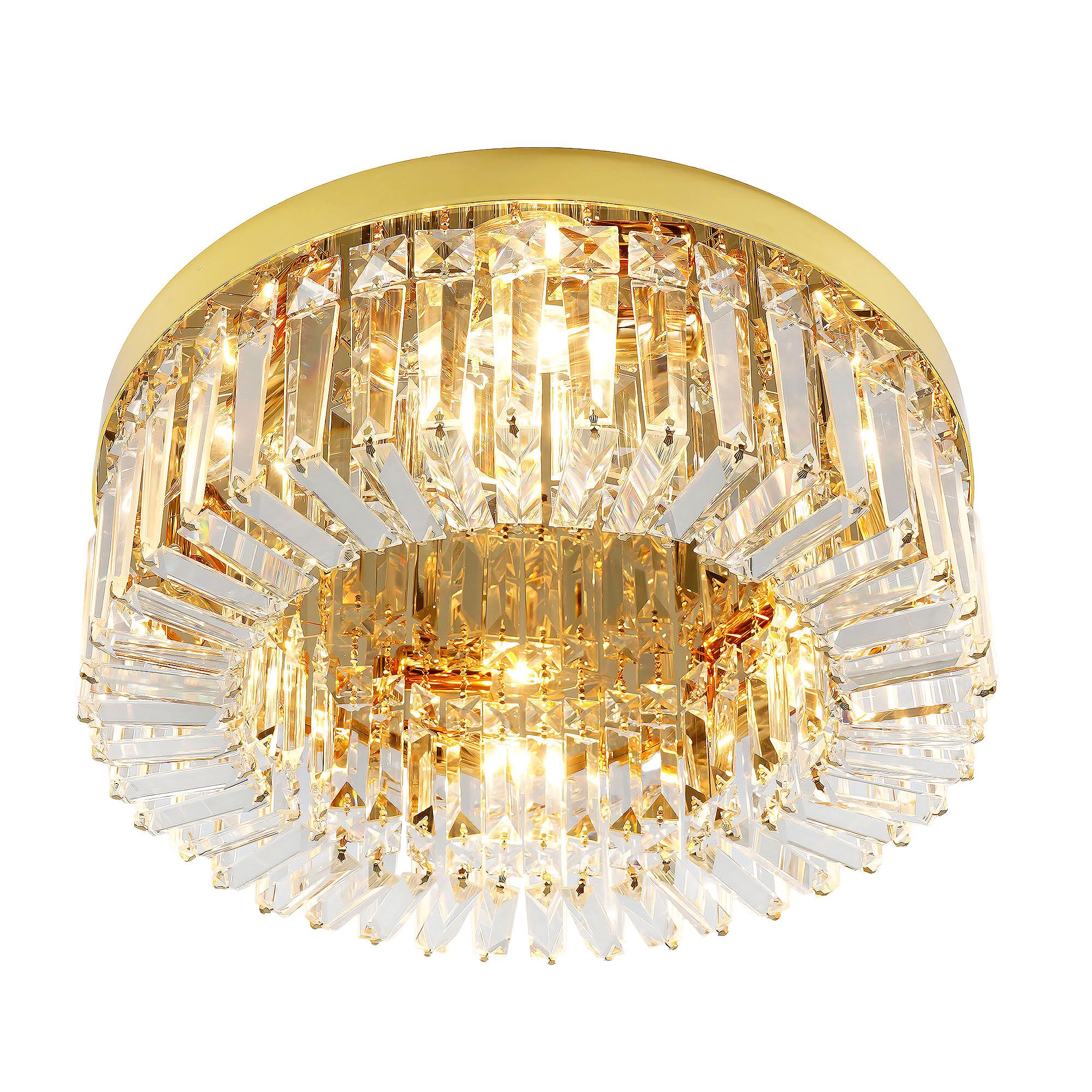 Toolight Stropní LED osvětlení Modern D53 APP1729-8C 60 cm zlaté