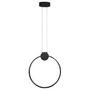 Toolight Stropní svítidlo LED APP1392-CP BLACK 30cm