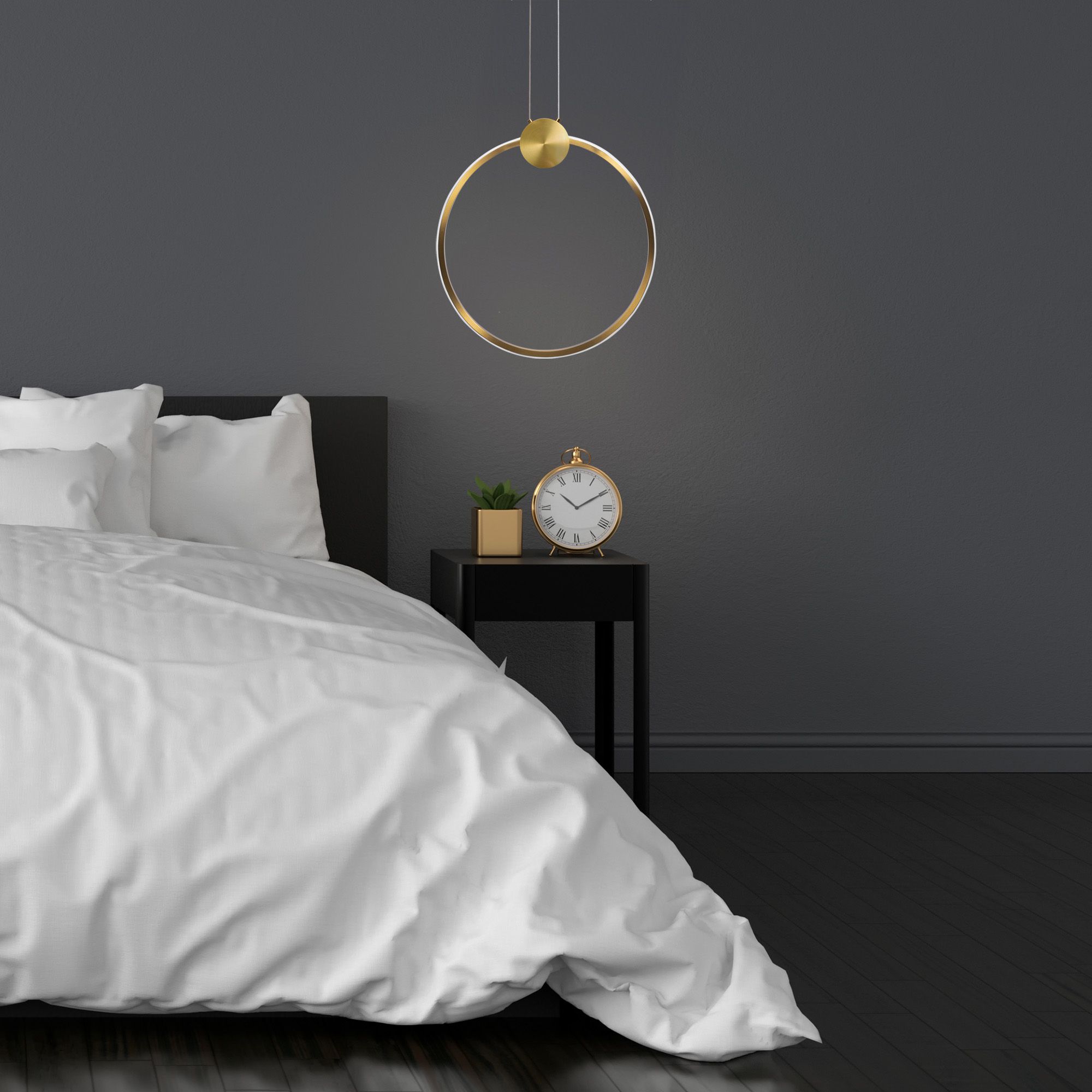 Toolight Stropní svítidlo LED APP1394-CP OLD GOLD 30cm - Obrázek 2