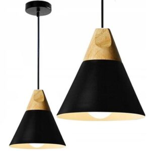 Toolight Závěsná stropní lampa Scandi A Black