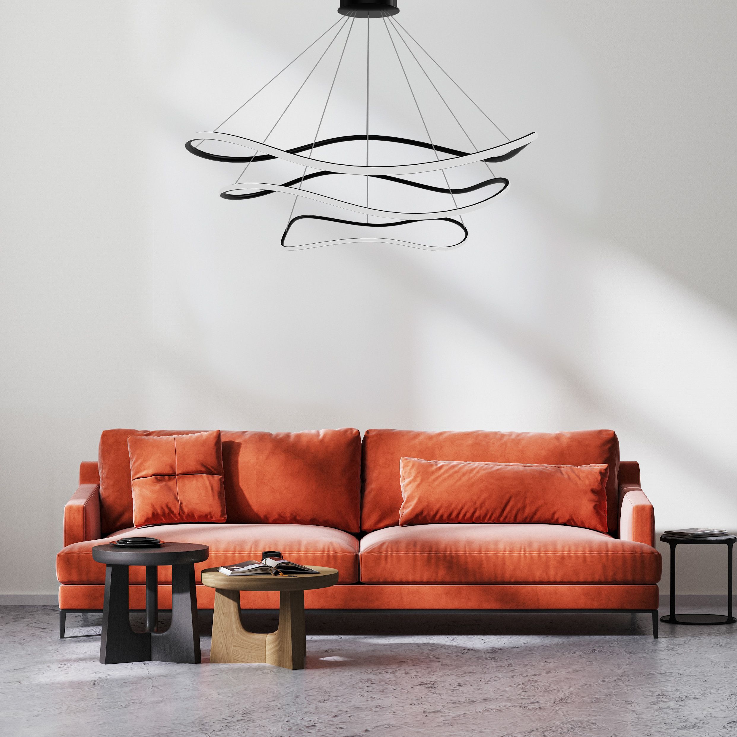 Toolight Závěsné LED osvětlení D1 LHJ016-CP3 černé - Obrázek 2