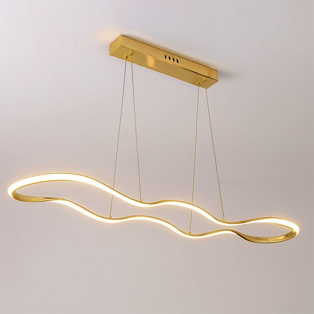 Toolight Závěsné LED osvětlení E1 LHJ028-CP zlaté - Obrázek 2