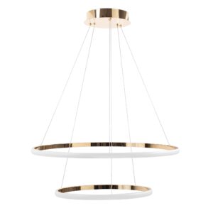 Toolight Závěsné LED osvětlení E12 LHJ007-CP2 zlaté