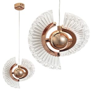 Toolight Závěsné LED osvětlení E19 LHJ108-2CP zlaté