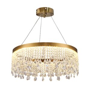 Toolight Závěsné LED osvětlení E22 APP1731-1CP 60 cm zlaté
