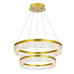 Toolight Závěsné LED osvětlení E29 LHJ049-CP2 zlaté