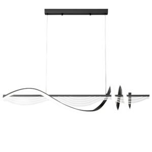 Toolight Závěsné LED osvětlení E3 LHJ041-CP 100 cm černé