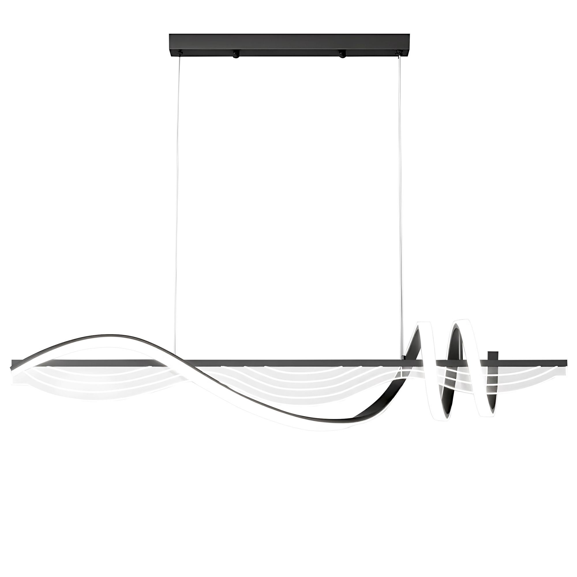 Toolight Závěsné LED osvětlení E3 LHJ041-CP 100 cm černé
