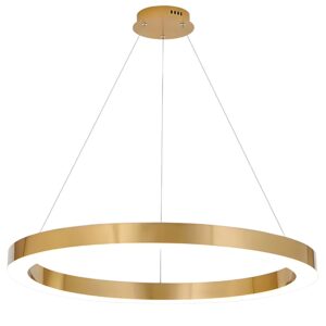 Toolight Závěsné LED osvětlení E30 LHJ051-CP1 C kartáčovaná zlatá