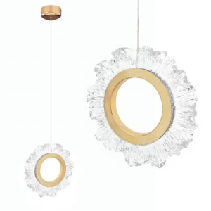 Toolight Závěsné LED osvětlení E33 LHJ102-1CP zlaté