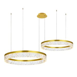 Toolight Závěsné LED osvětlení E35 LHJ048-CP2 zlaté