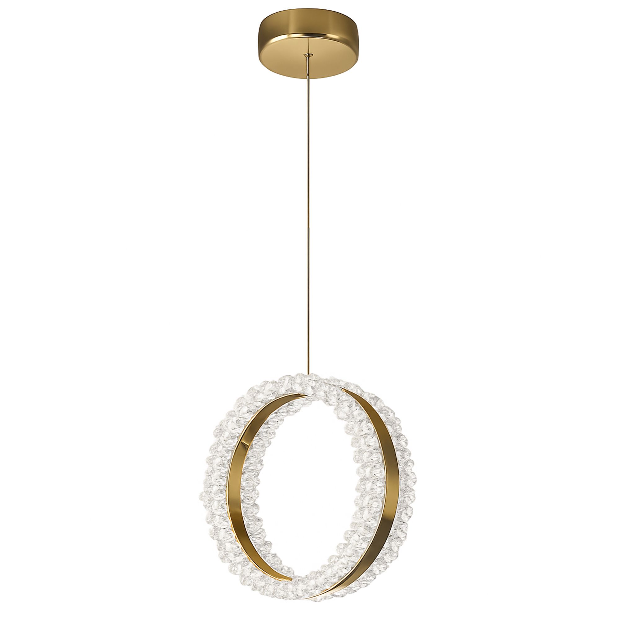 Toolight Závěsné LED osvětlení E36 LHJ098-CP zlaté - Obrázek 2