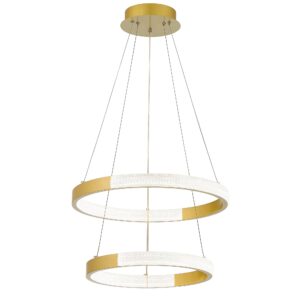 Toolight Závěsné LED osvětlení E4 LHJ044-CP2 zlaté