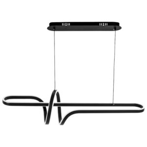 Toolight Závěsné LED osvětlení Modern A1 G038-CP černé
