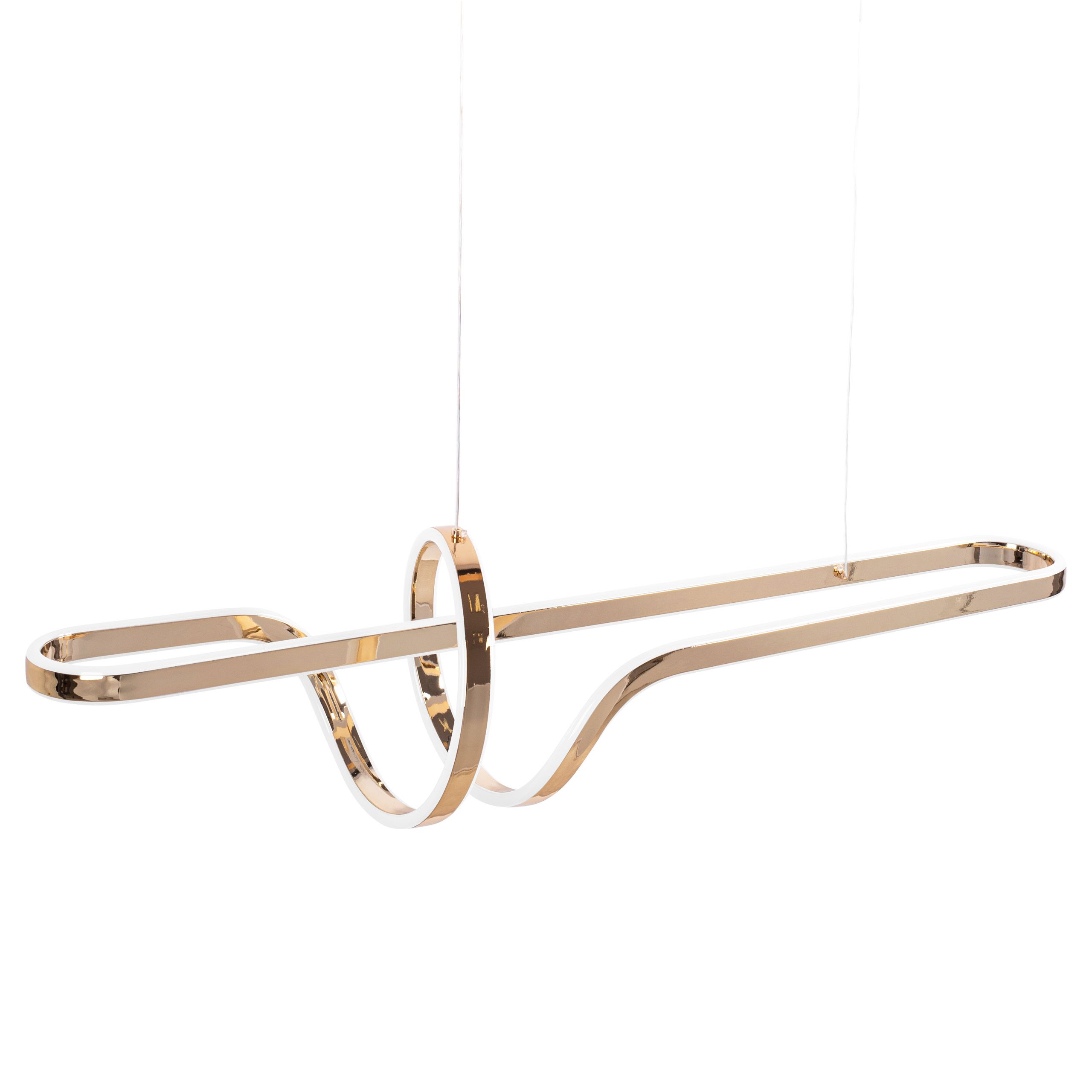 Toolight Závěsné LED osvětlení Modern A2 G039-CP zlaté - Obrázek 2
