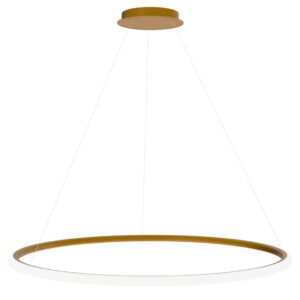 Toolight Závěsné LED osvětlení Modern D10 LHJ004-CP 40 cm kartáčovaná zlatá
