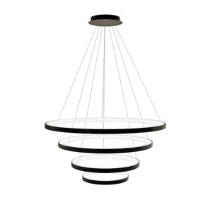 Toolight Závěsné LED osvětlení Modern D25 LHJ014-CP4 černá