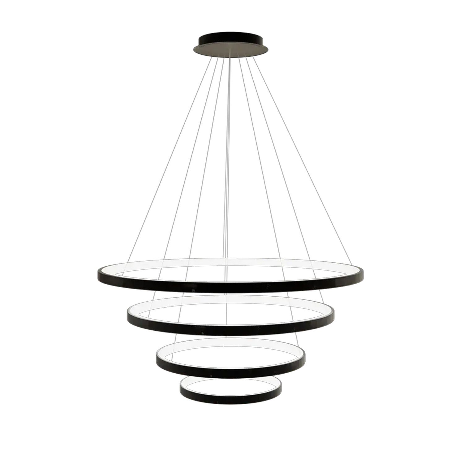 Toolight Závěsné LED osvětlení Modern D25 LHJ014-CP4 černá