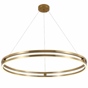 Toolight Závěsné LED osvětlení Modern D25 LHJ015-CP 60 CM zlaté