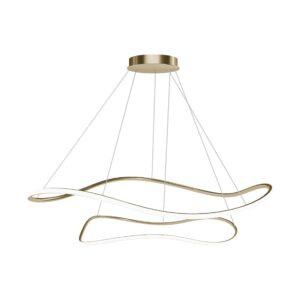 Toolight Závěsné LED osvětlení Modern D7 LHJ017-CP2 zlaté