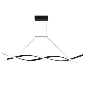 Toolight Závěsné LED osvětlení Modern Spiral D100 LHJ020-CP černé