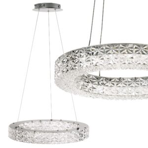 Toolight Závěsné LED osvětlení Urban B15 MS004-CP 40 cm chrom