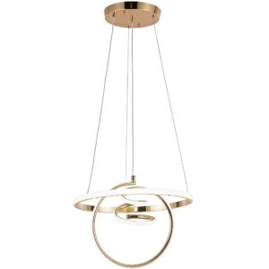 Toolight Závěsné LED svítidlo Luxury Glamour 6 G066-CP zlaté