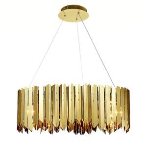 Toolight Závěsné osvětlení Modern D21 APP1764-8CP zlaté