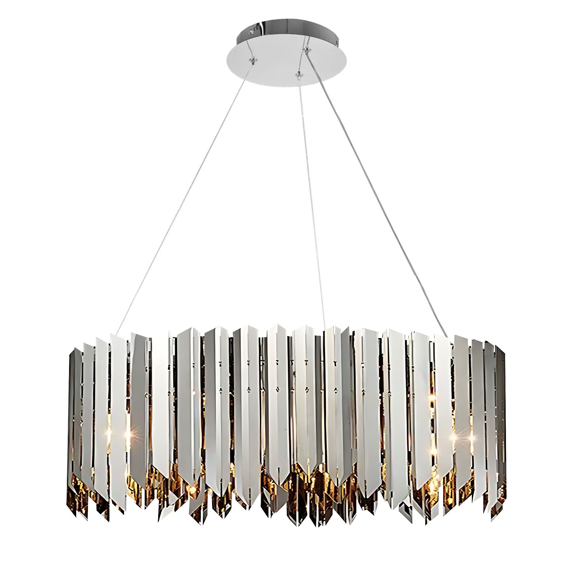 Toolight Závěsné osvětlení Modern D23 APP1763-8CP chrom