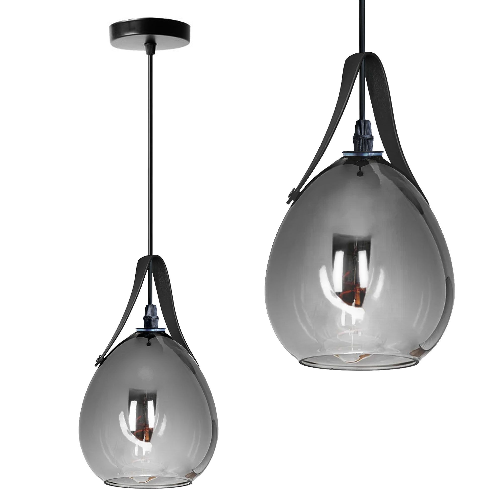 Toolight Závěsné osvětlení Modern D24 APP1774-1CP černé