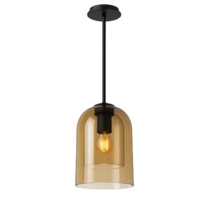 Toolight Závěsné skleněné LED osvětlení D12 APP1704-1PC jantarová