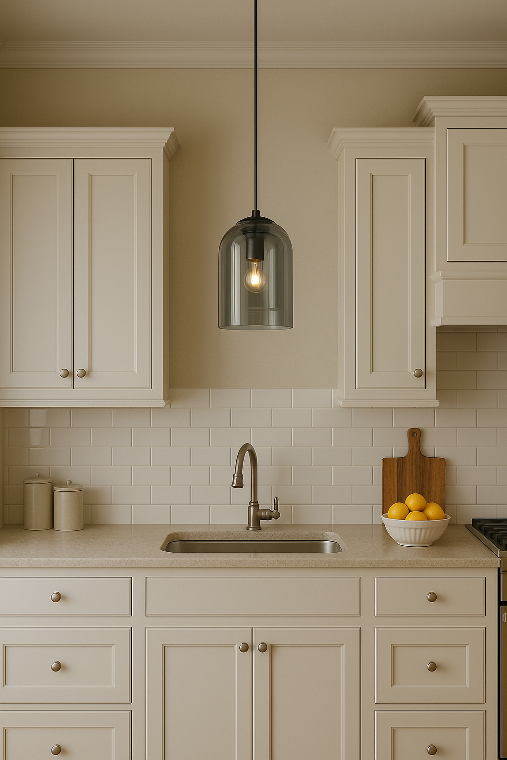 Toolight Závěsné skleněné LED osvětlení D17 APP1704-1PC šedé - Obrázek 2