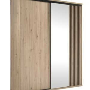 Vivaldi Šatní skříň Moderno se zrcadlem 179 cm dub Artisan