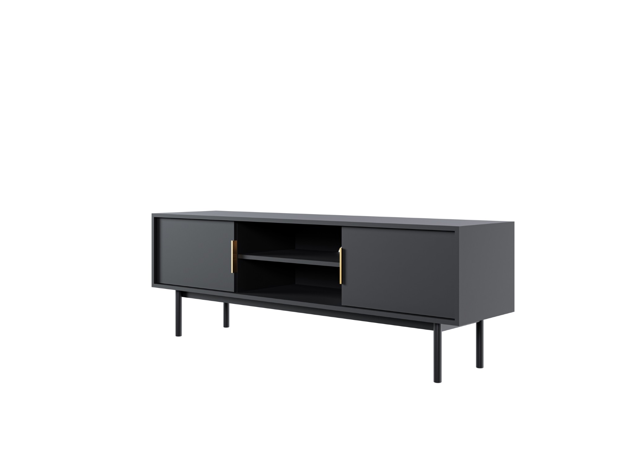 Vivaldi TV stolek Viva 154 cm černý