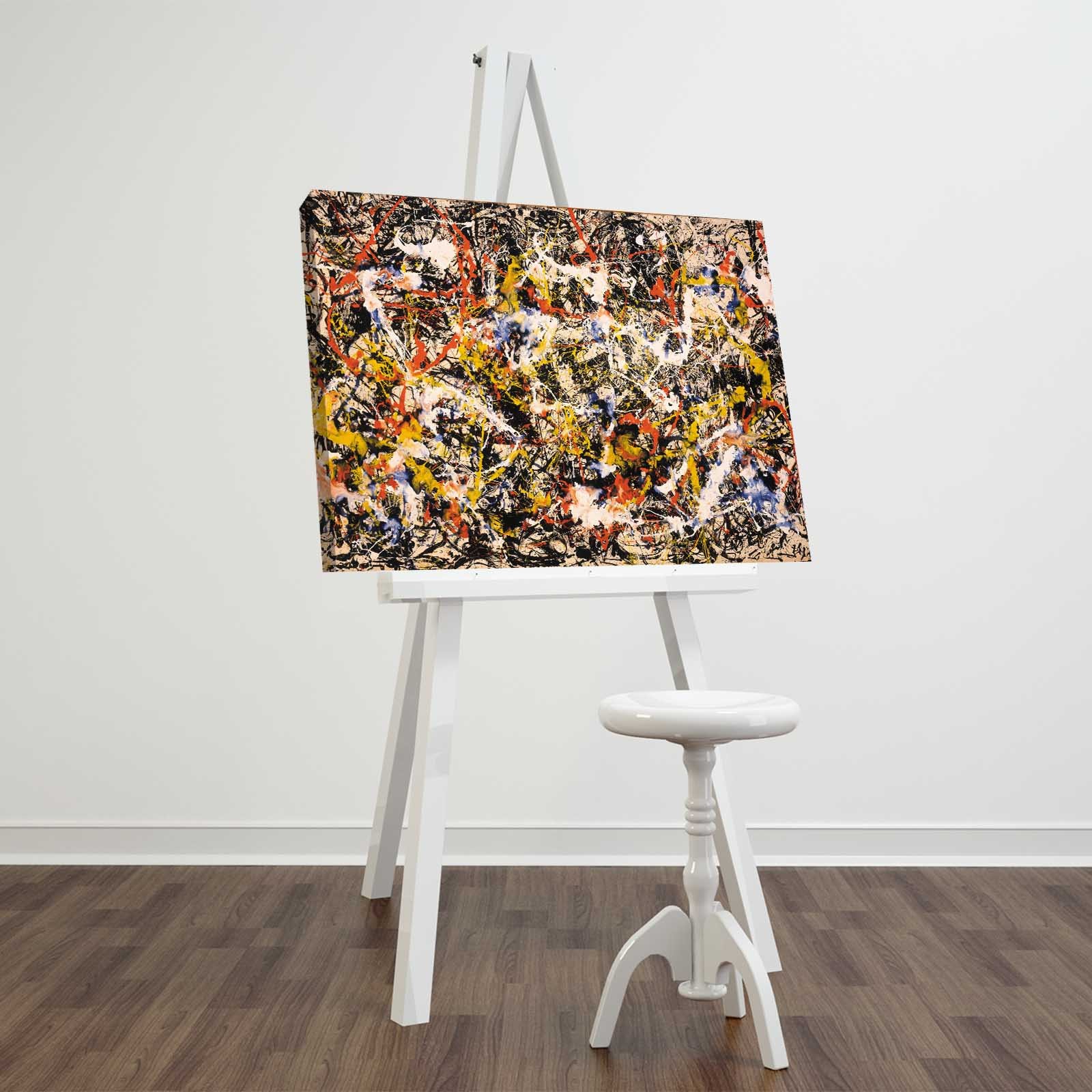 ASIR Obraz na plátně Jackson Pollock – Convergence 1952 - Obrázek 2