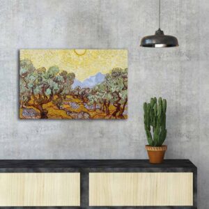 ASIR Obraz na plátně Vincent Van Gogh – Olivovníky 1889