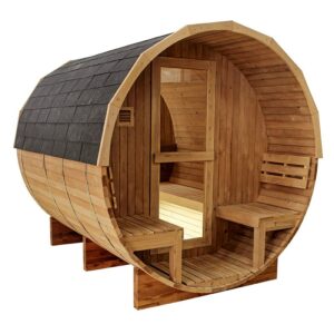 BPS-koupelny Finská zahradní sudová sauna HYD-4019 210x240