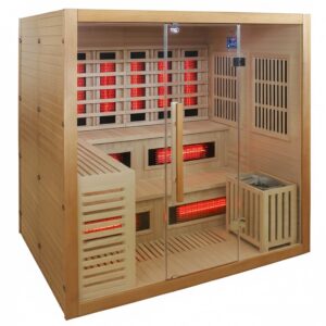 BPS-koupelny Kombinovaná sauna 2v1 HYD-7526 - Infrasauna + finská sauna 200x160
