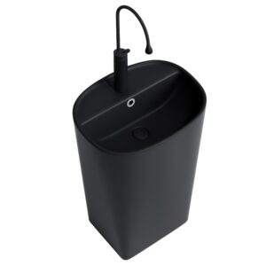 BPS-koupelny Volně stojící keramické umyvadlo HYD-CO-MTB-490 49x38 cm