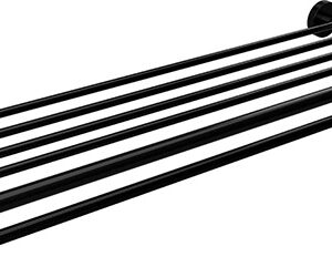Bemeta Design DARK: Držák ručníků s hrazdou 500 mm - 104219070