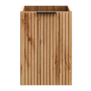 Comad Doplňková koupelnová skříňka nízká s košem Adel Oak 40 dub wotan