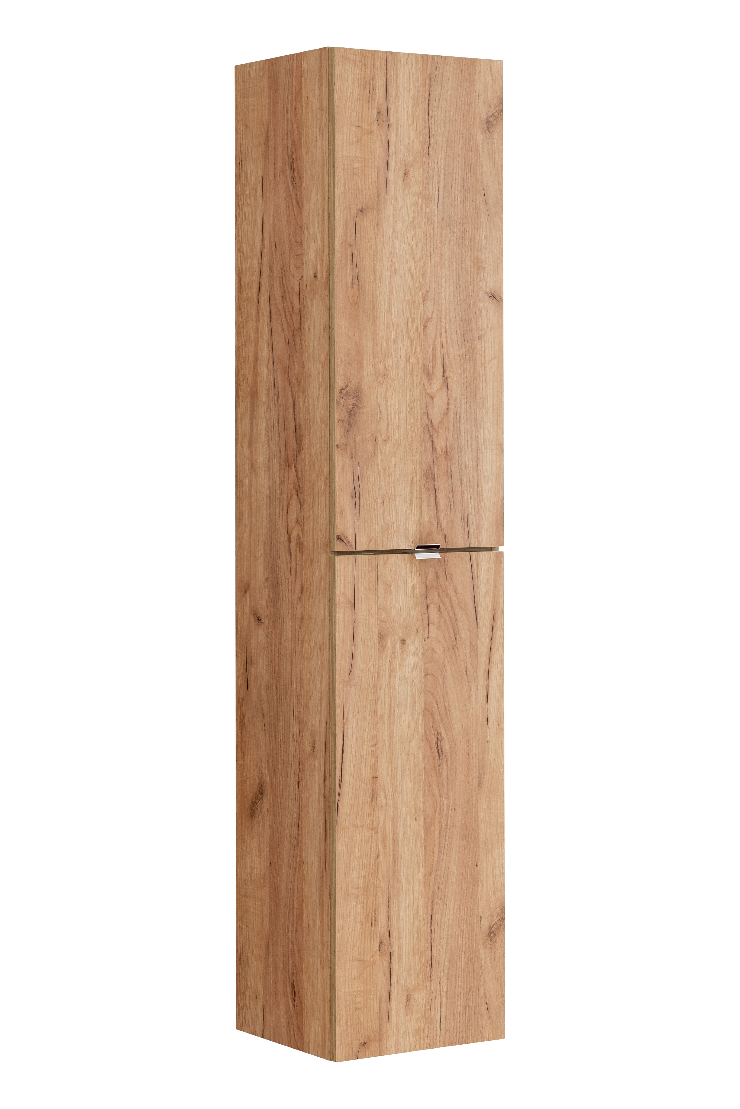 Comad Doplňková koupelnová skříňka vysoká Capri Oak 35 dub zlatý craft