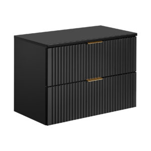 Comad Koupelnová skříňka pod deskové umyvadlo Adel Black SET -ADB B 80 černá