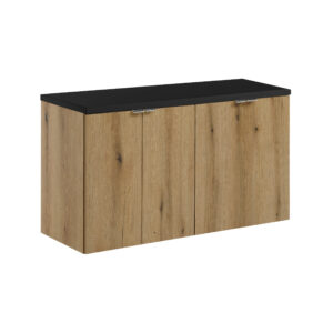 Comad Koupelnová skříňka pod deskové umyvadlo NOA B Black 100 černá/dub coast evoke