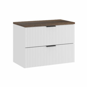 Comad Koupelnová skříňka pod deskové umyvadlo SET-ADW B Vintage 80 bílá/dub santa fe