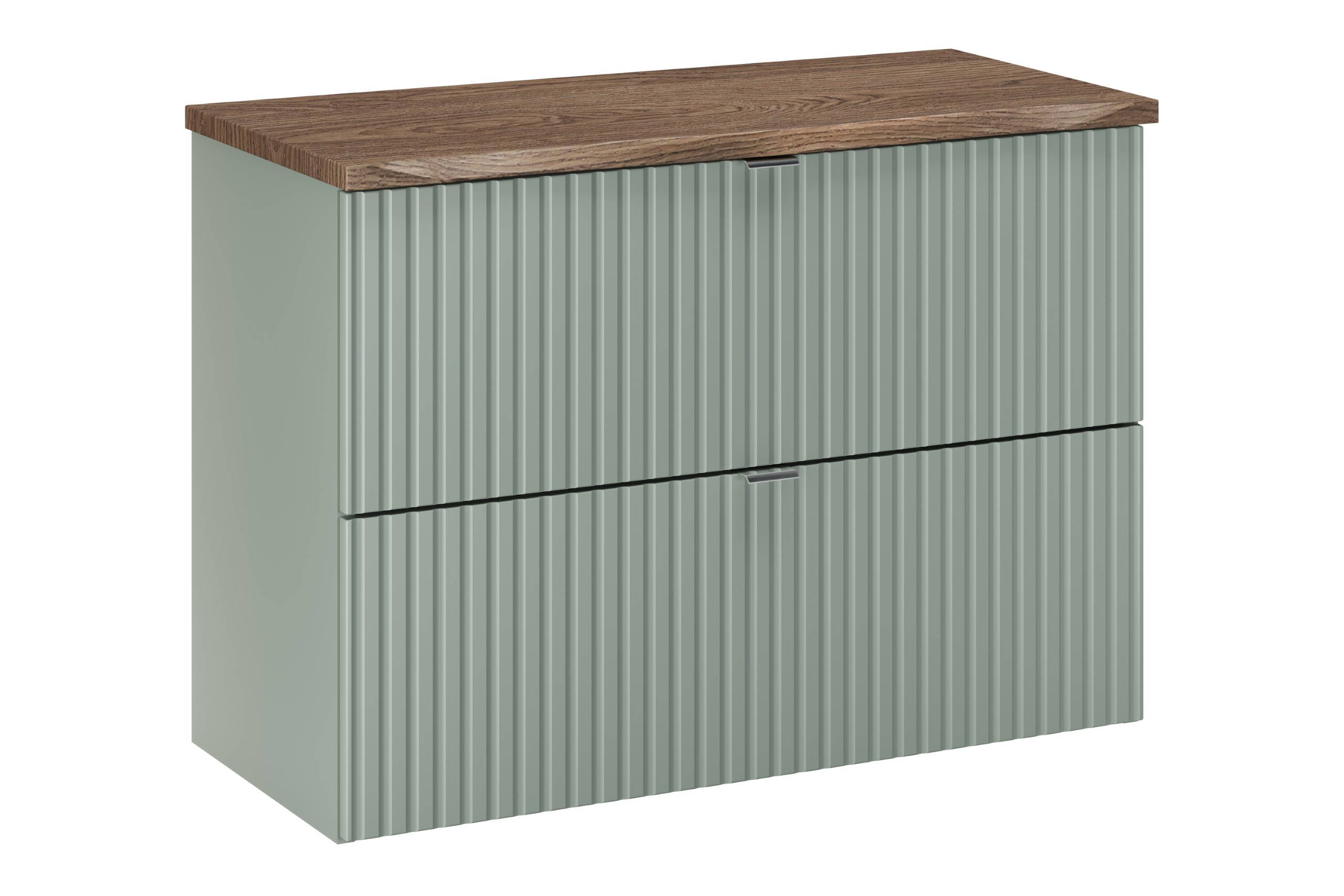 Comad Koupelnová skříňka pod deskové umyvadlo SET-LRG B NAT Casella 80 zelená/dub casella