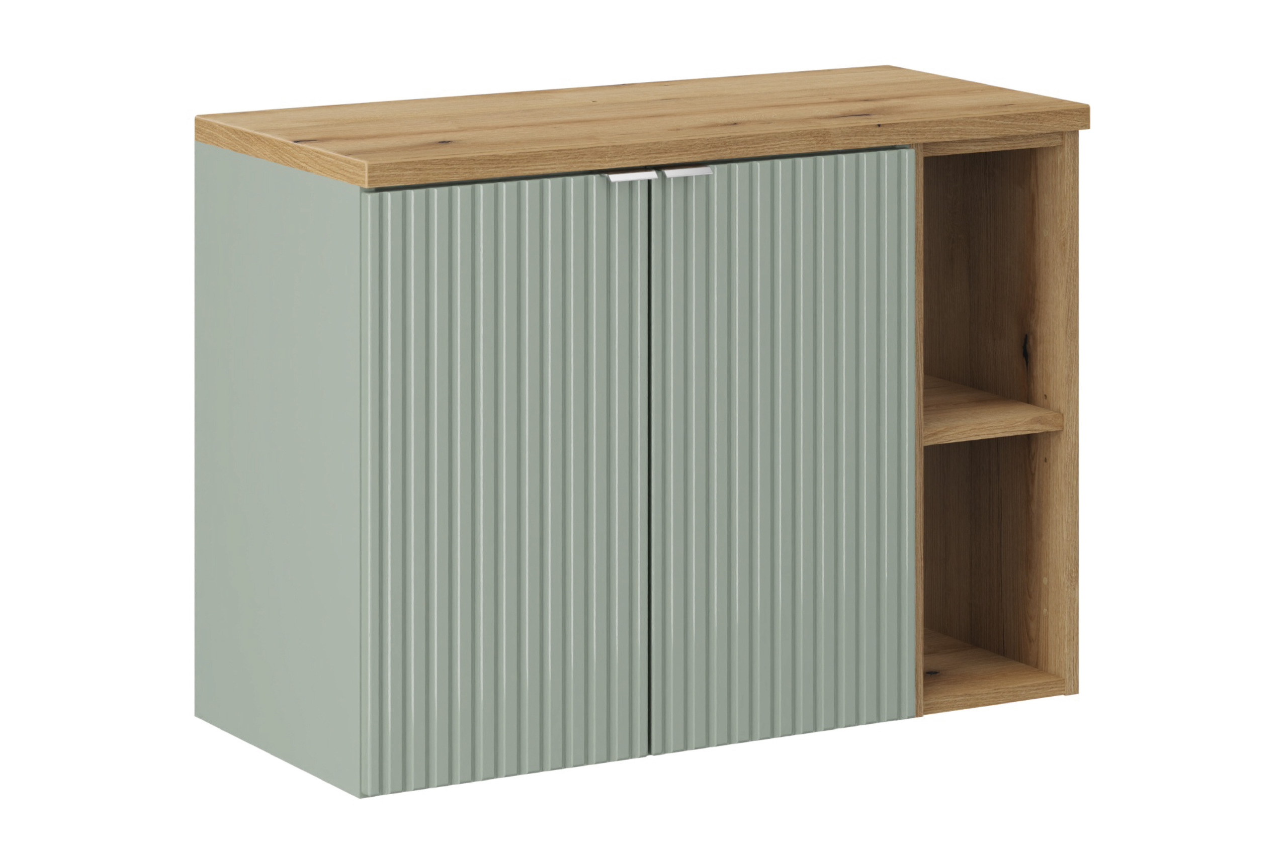 Comad Koupelnová skříňka pod deskové umyvadlo SET-LRG B Oak 80 zelená/dub coast evoke