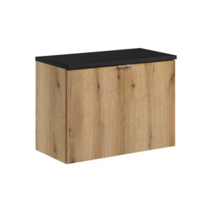 Comad Koupelnová skříňka pod deskové umyvadlo SET-NOA B Black 80 dub coast evoke/černá